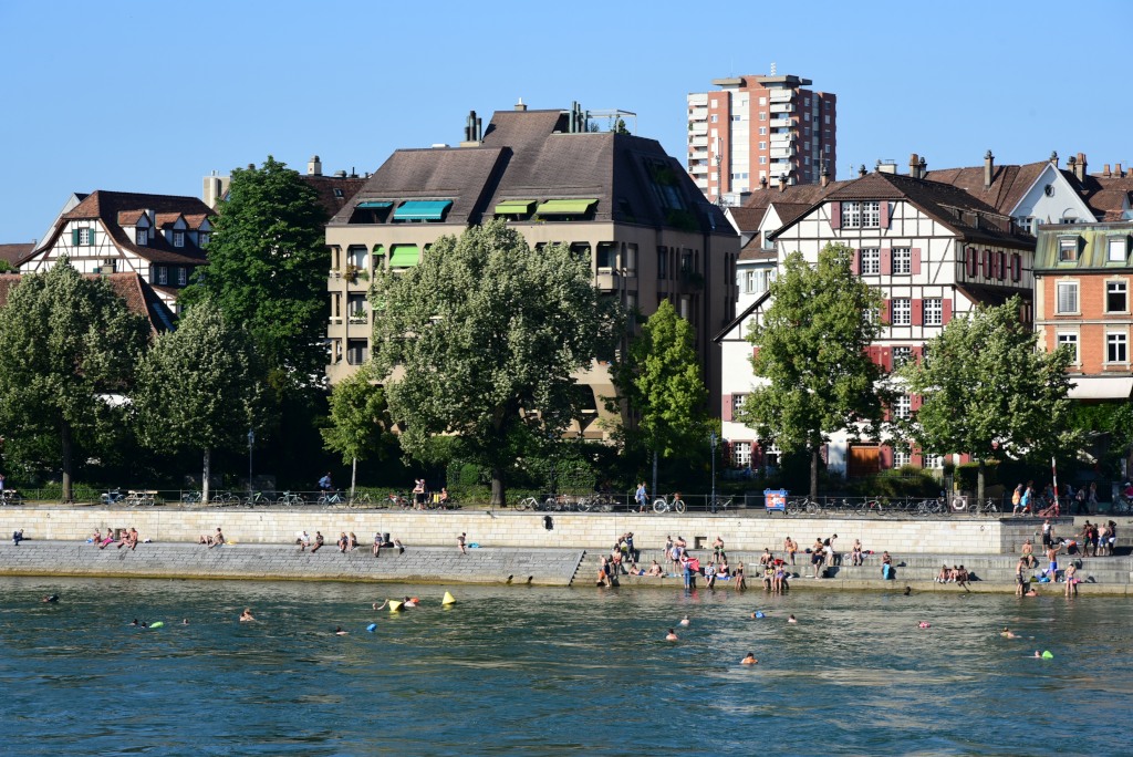 Basel rheinschwimmen